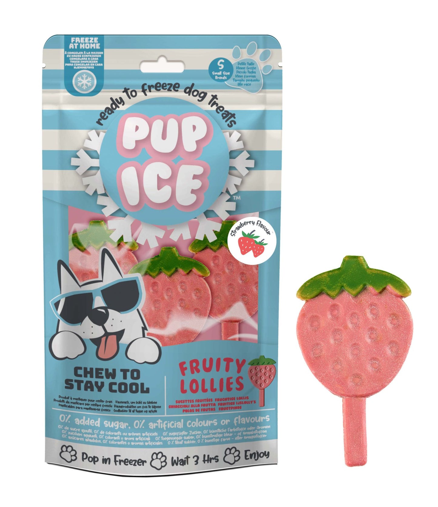 Pup Ice  - Hondenijsjes  Diverse smaken
