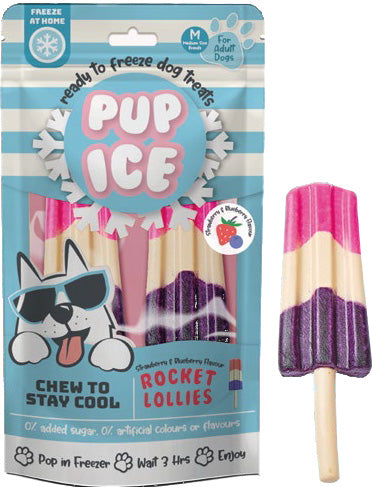 Pup Ice  - Hondenijsjes  Diverse smaken