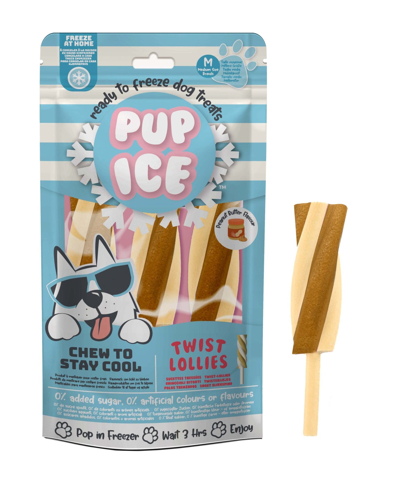 Pup Ice  - Hondenijsjes  Diverse smaken