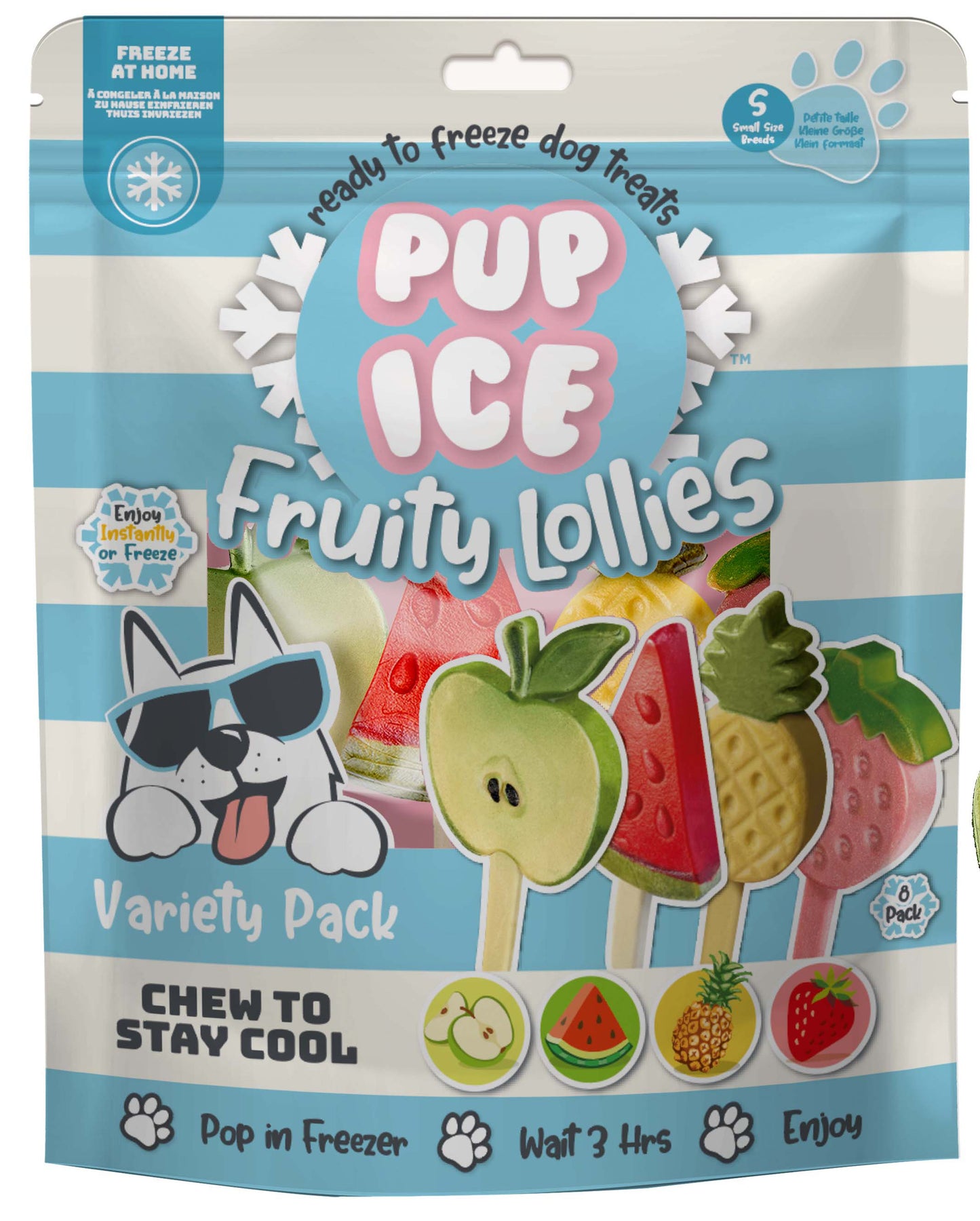 Pup Ice  - Hondenijsjes  Diverse smaken