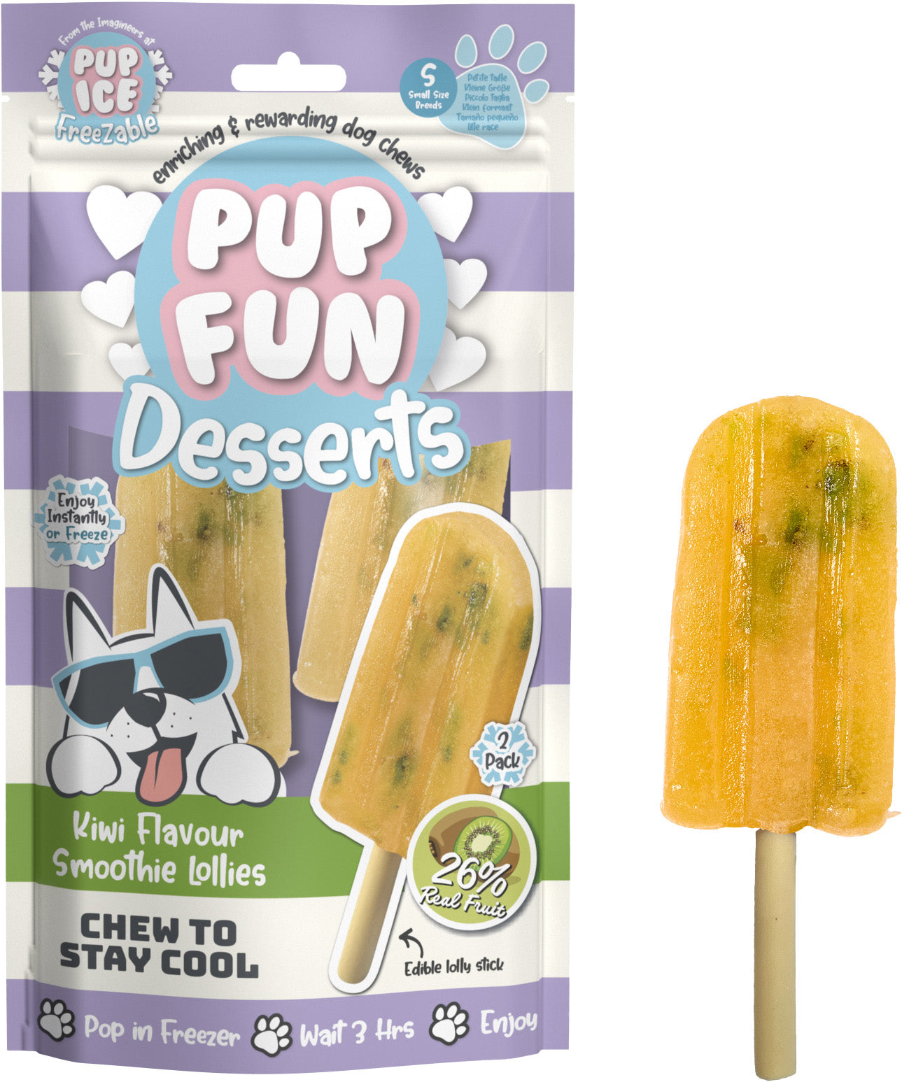 Pup Fun desserts hondenijsjes