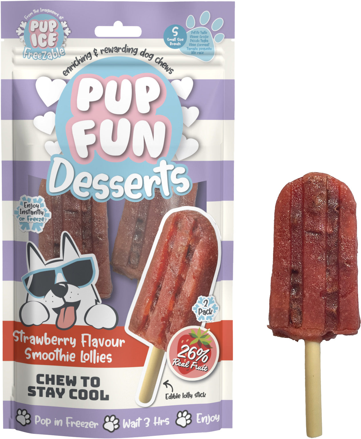Pup Fun desserts hondenijsjes