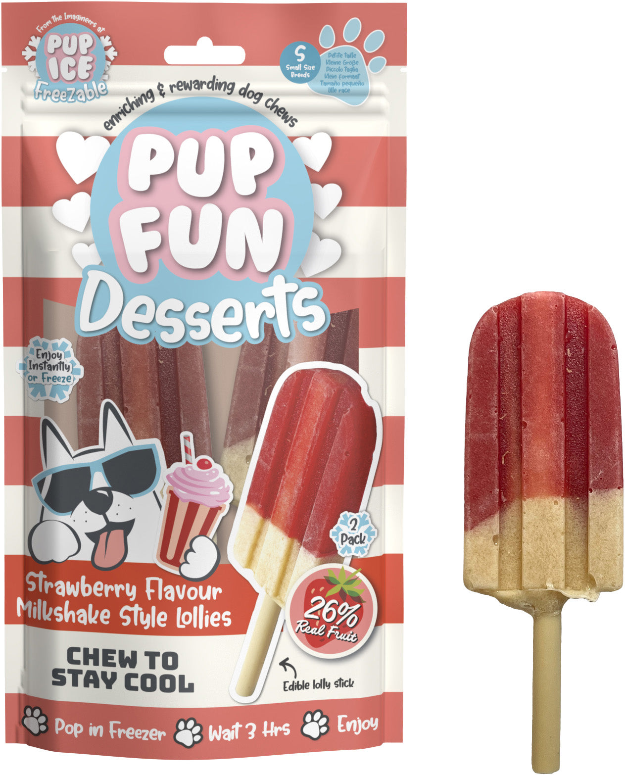 Pup Fun desserts hondenijsjes