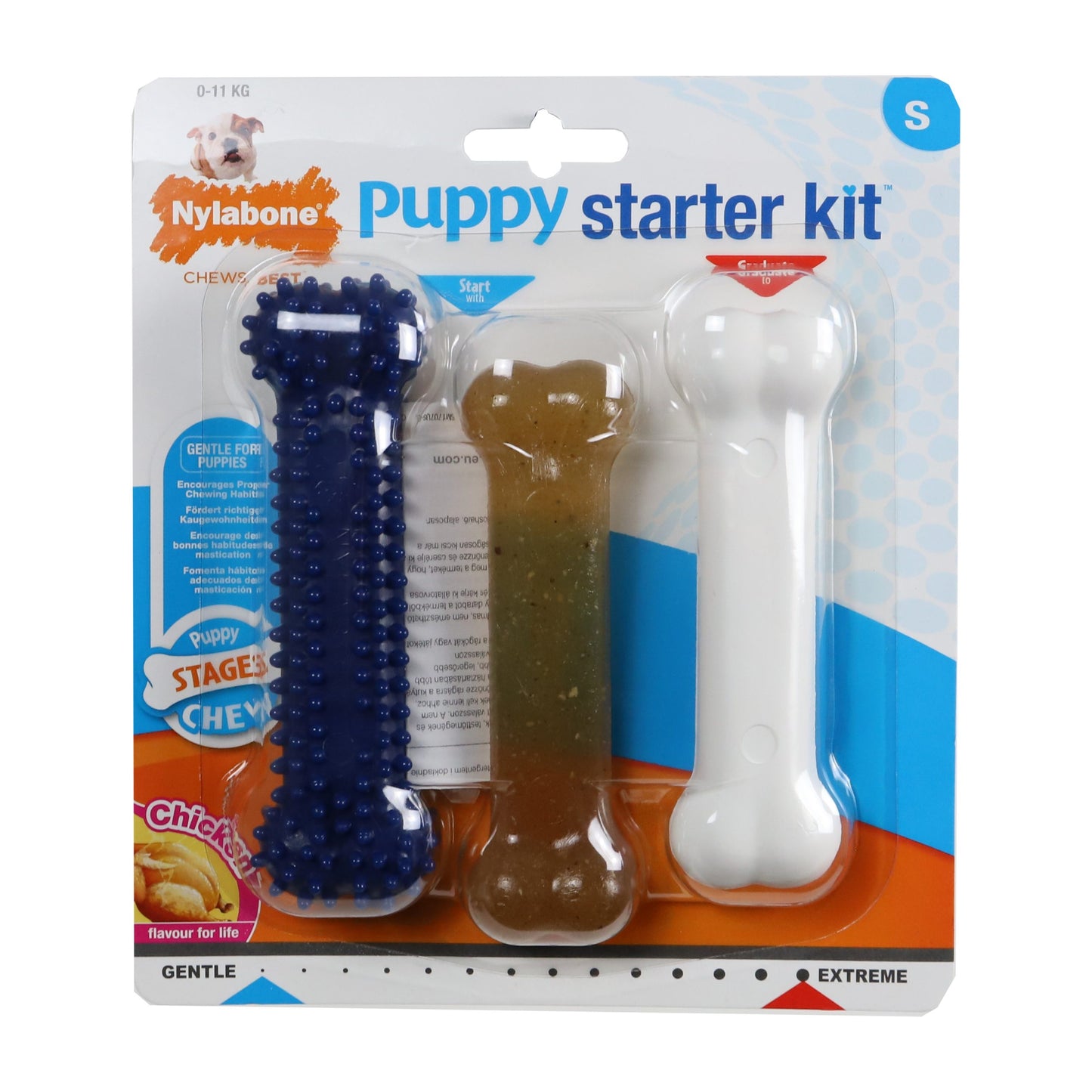 Nylabone Puppy Starter Kit regular kip