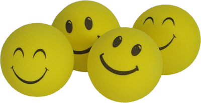Boon kat speelgoed smileybal geel
