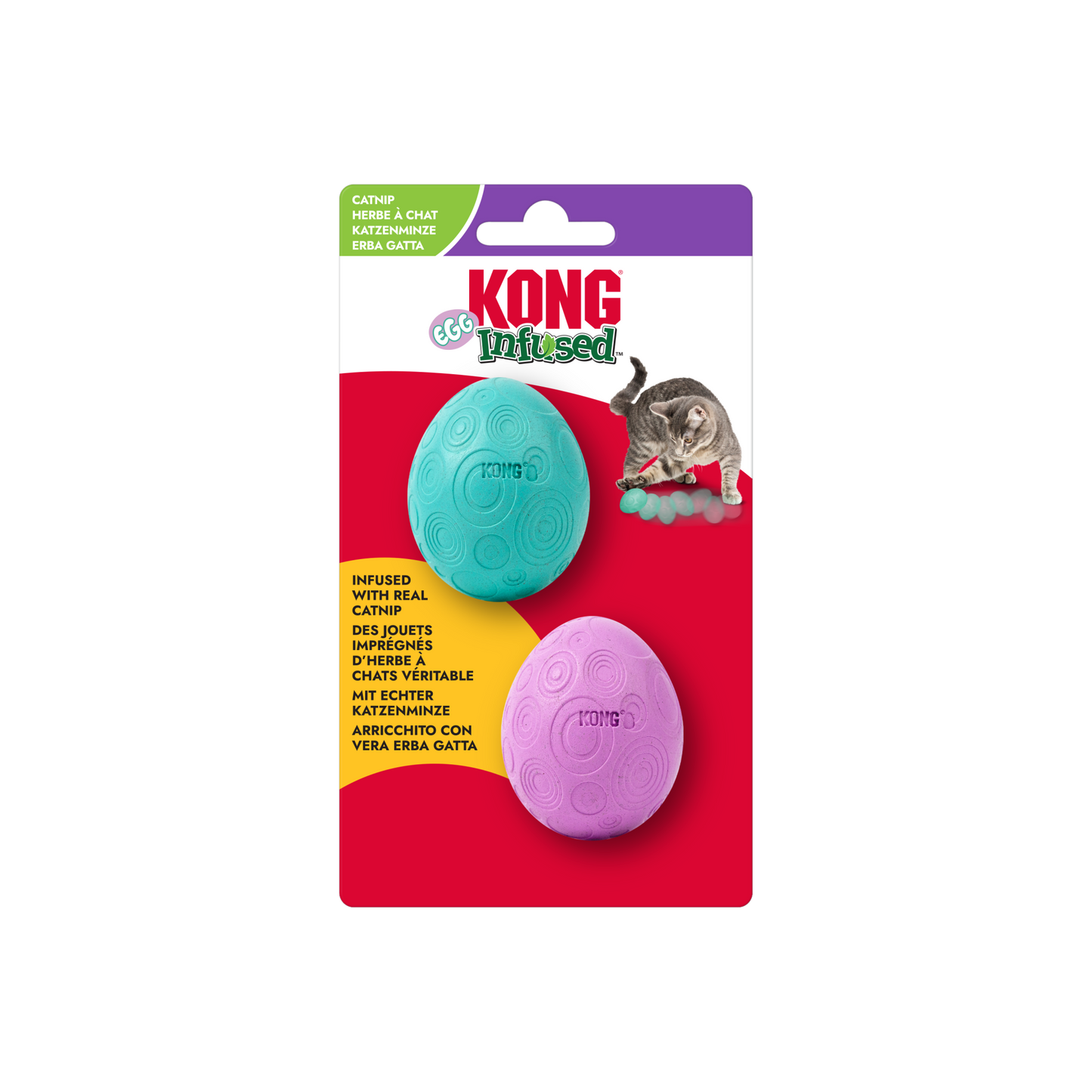 Kong kat infused catnip egg