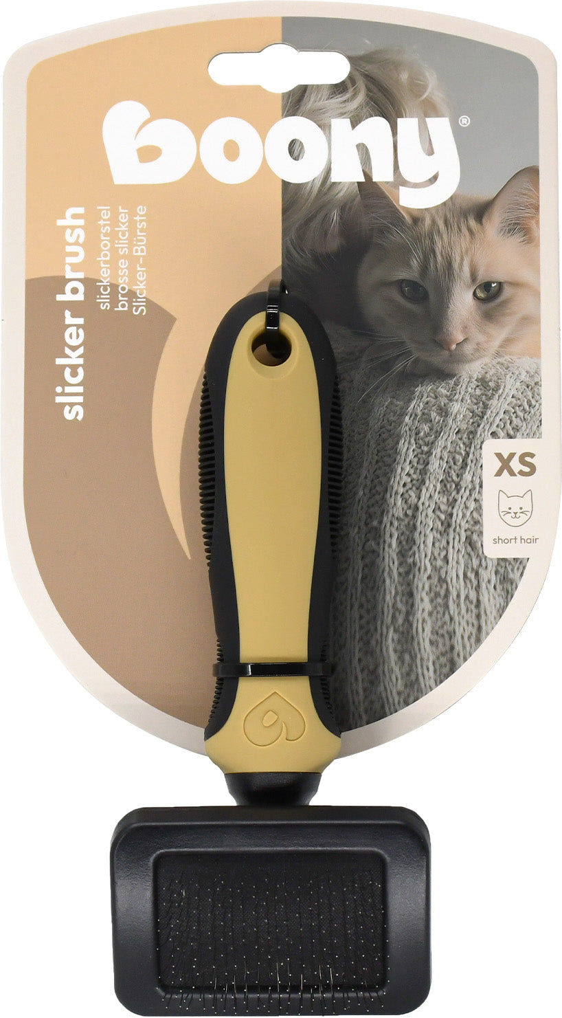Boony Borstel kat slicker extra small