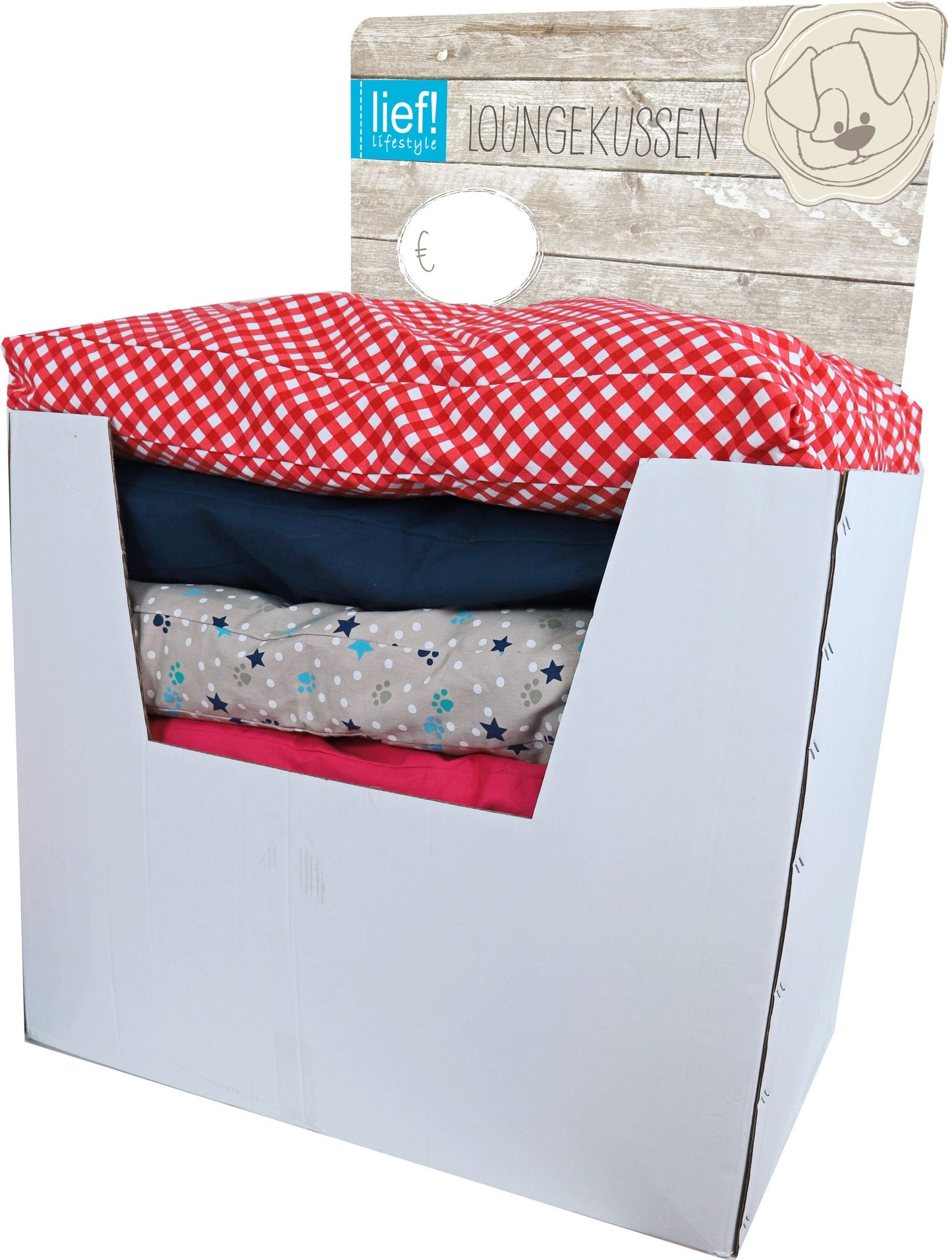 Lief! loungekussen  85×60 cm