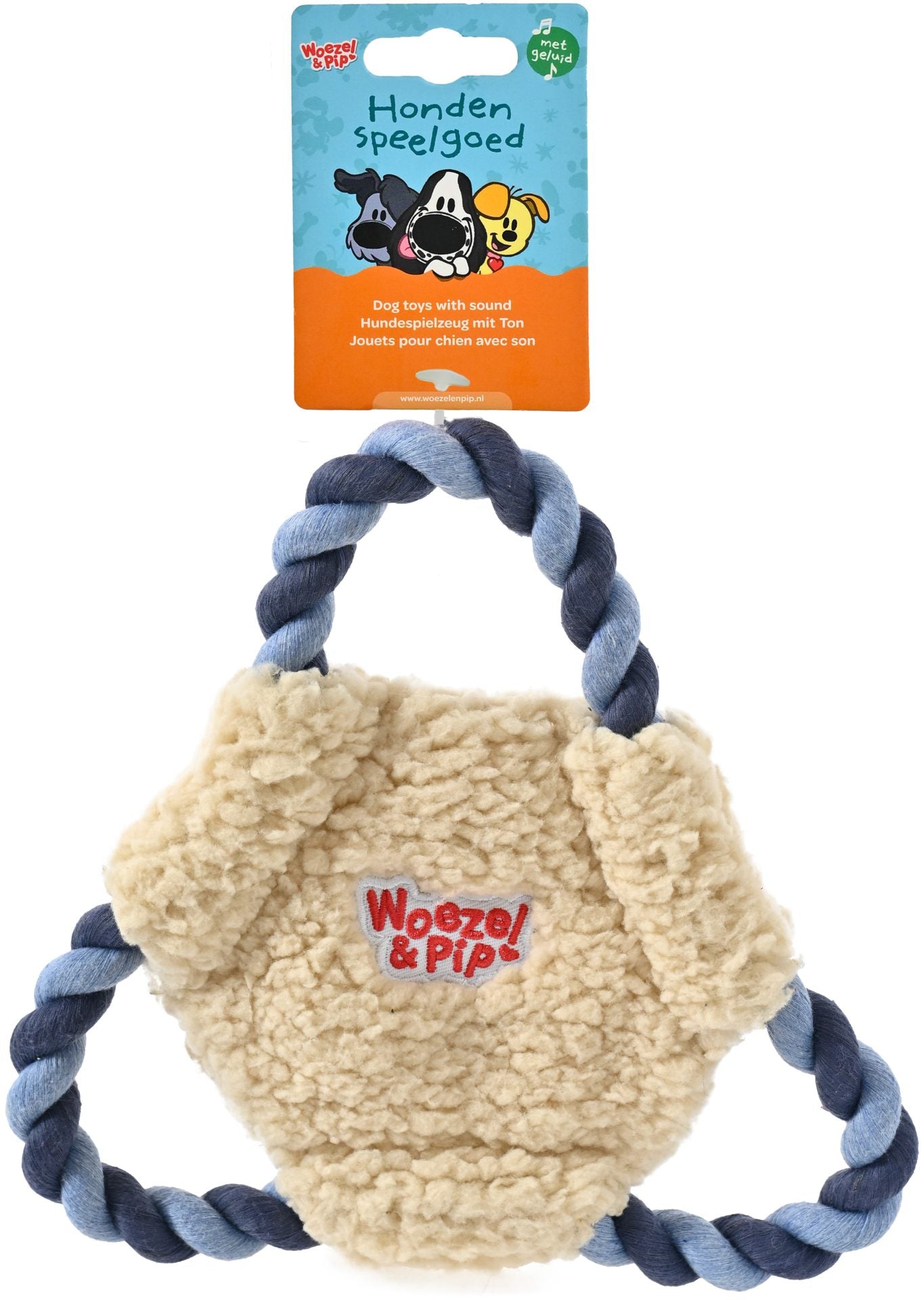 Woezel en Pip Frisbee flos Woezel