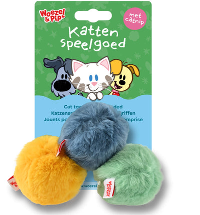 Woezel en Pip Speelbal met catnip