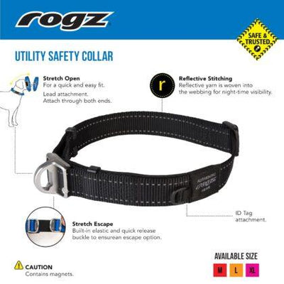 Rogz Utility safety halsband - Nena's Pets 