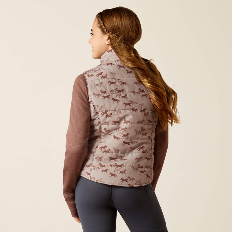 Ariat YTH Bella Reversible Insulated Vest (kids) - Nena's Pets 