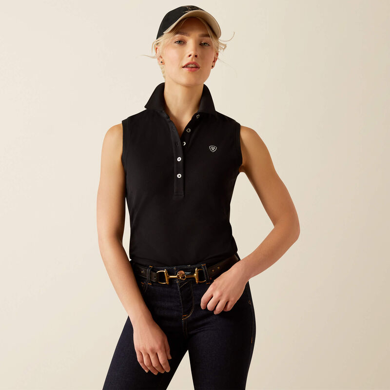 Ariat Prix 3.0 Sleeveless Polo Shirt