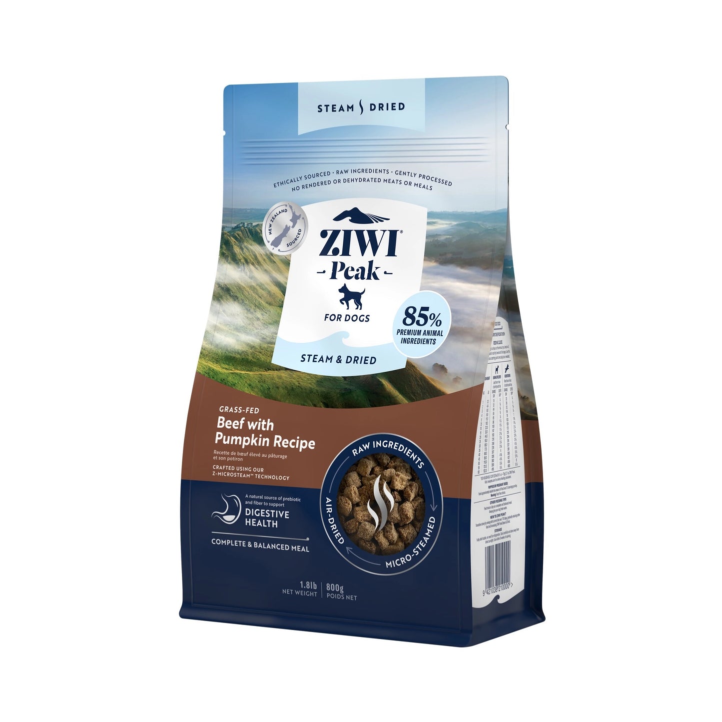 Ziwi Peak Steam & Dried hondenvoeding
