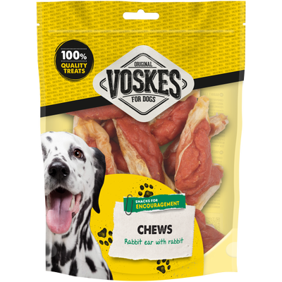 Voskes Original Konijnenoren met Konijn – 400 gr