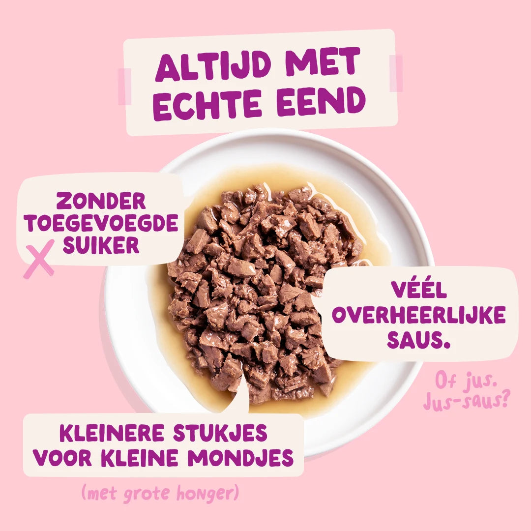 Edgard&Cooper Pouches vlees in saus