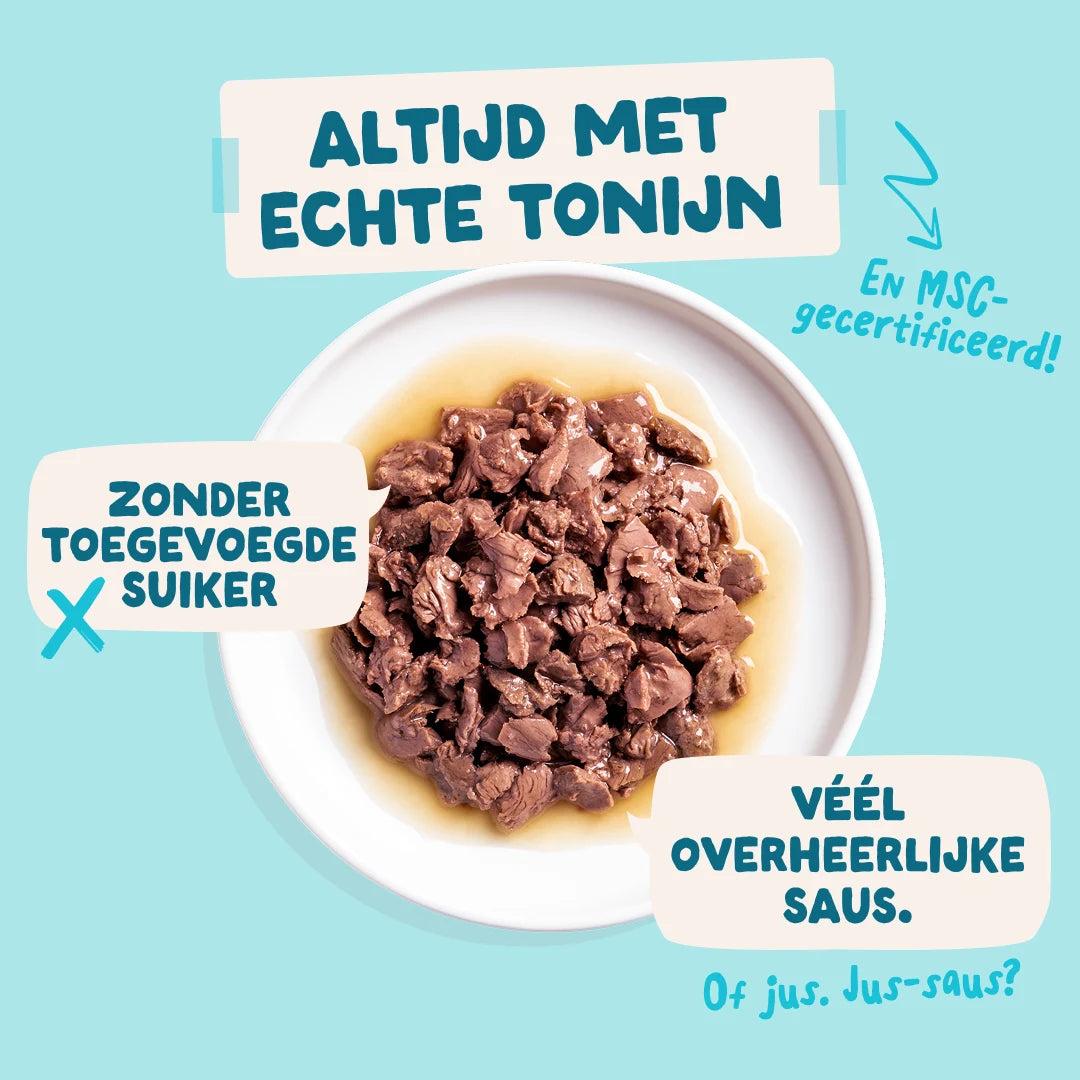 Edgard&Cooper Pouches vlees in saus