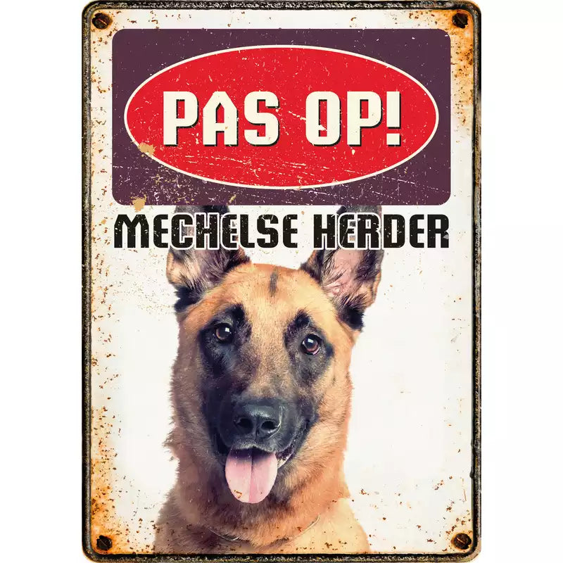 Metalen Bordjes Verticaal