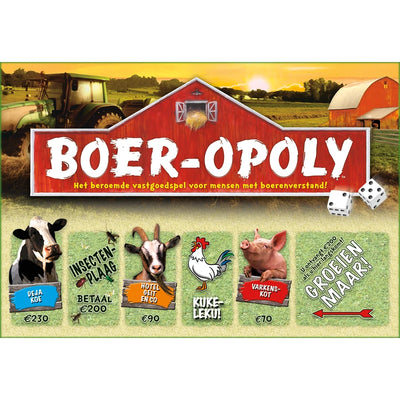 Boer-opoly bordspel