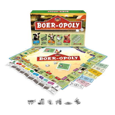 Boer-opoly bordspel