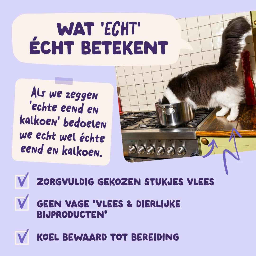 Edgard&Cooper Pouches vlees in saus