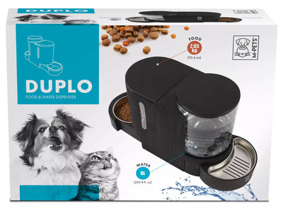 M-Pets Duplo water en voer dispenser