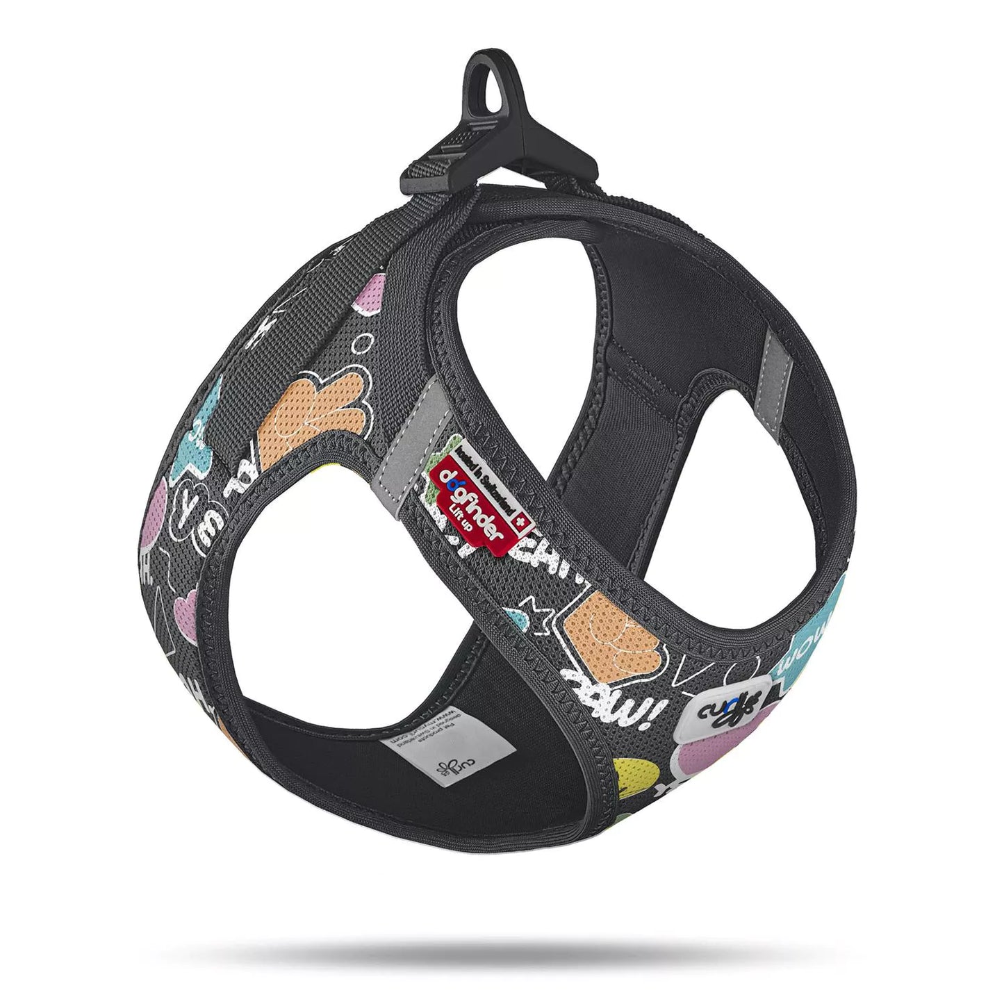 Curli vest harnas clasp air-mesh tuig