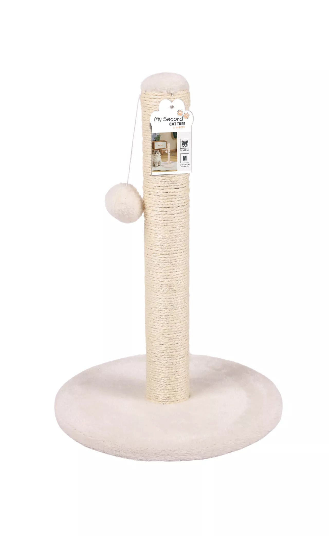 M-Pets My Second Cat Tree - pompom