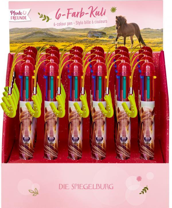 Horse Friends 6 kleurige pen - Nena's Pets 