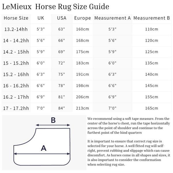 LeMieux Arika shower-tek fly rug