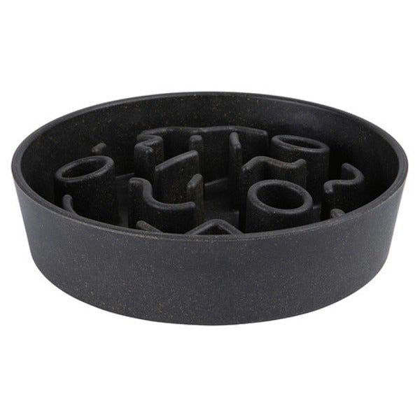 Bamboo dog slow feeder