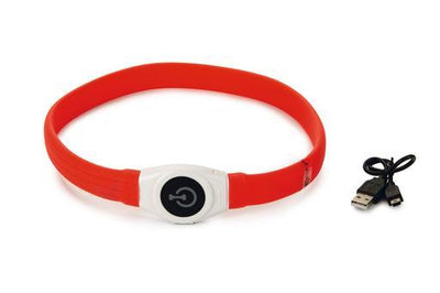 Beeztees Safety Gear Glowy - lichtgevende Halsband Hond - Nena's Pets 