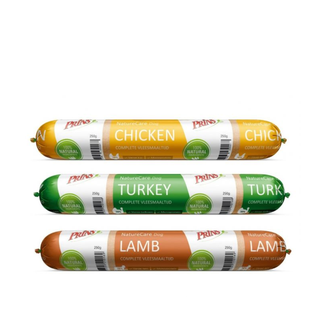 Prins naturecare 250gr worsten
