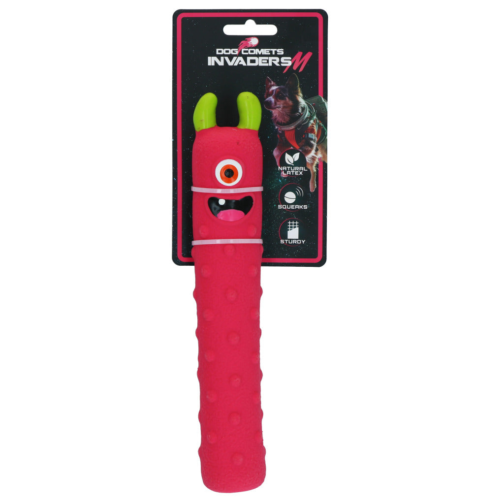 Dog Comets Invaders latex