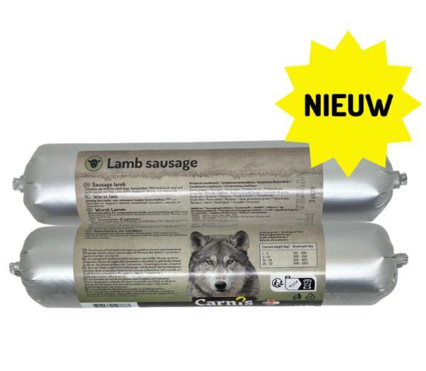 Carnis Gestoomde vleesworsten - Nena's Pets 