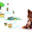 Curli appel-leder aanpasbare lijn - Nena's Pets 