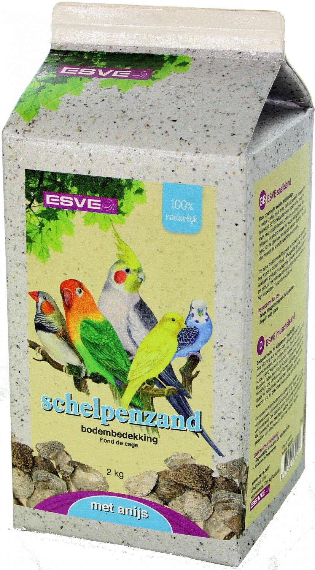 ESVE schelpenzand pak - Nena's Pets 