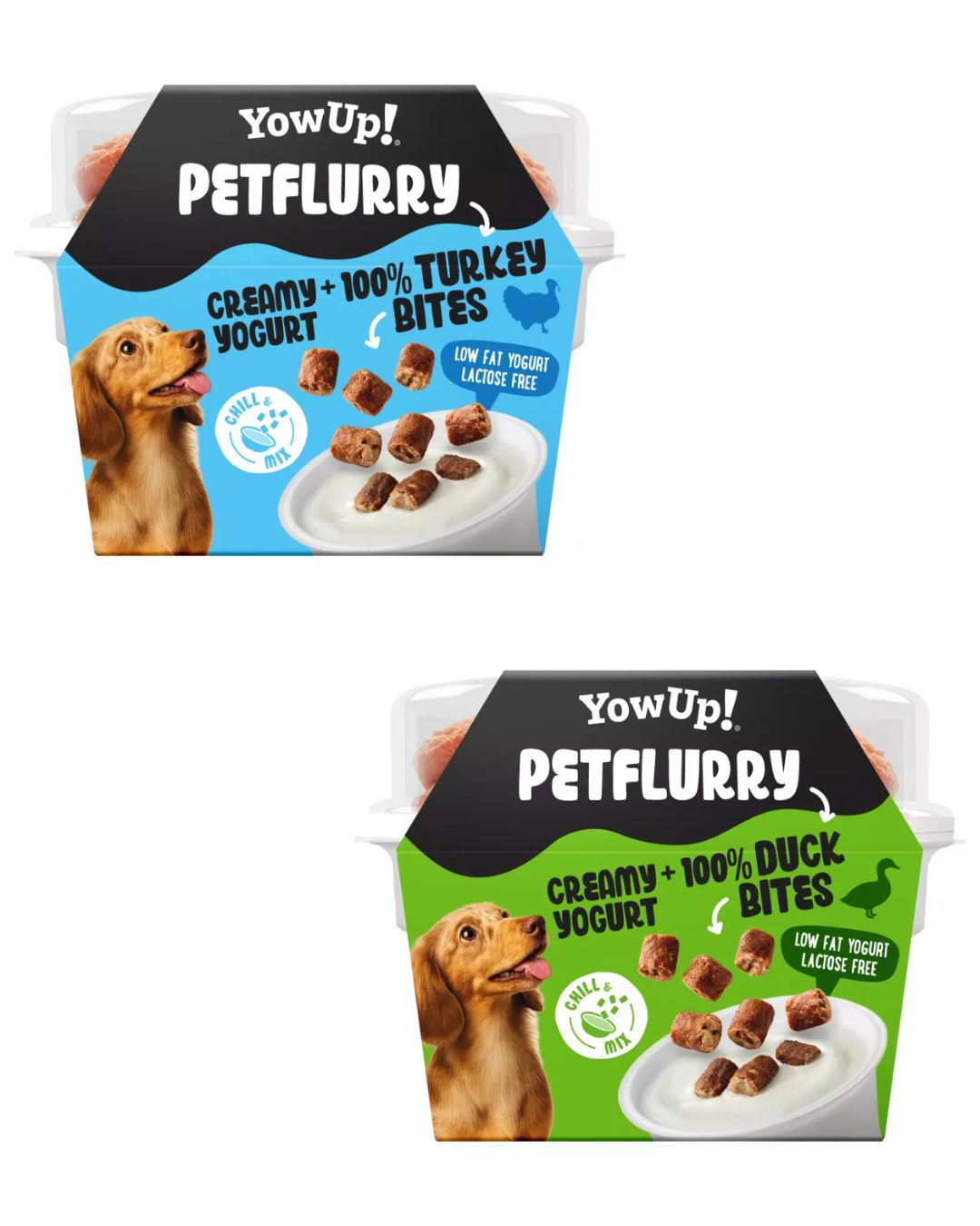 YowUp! Pet Flurry – Romige eiwitrijke snack voor honden
