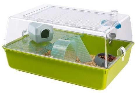 Ferplast Hamsterkooi mini duna kompleet assorti 55x39x27 cm - Nena's Pets 