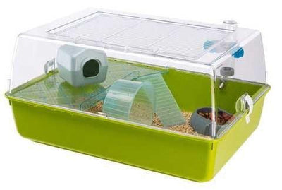 Ferplast Hamsterkooi mini duna kompleet assorti 55x39x27 cm - Nena's Pets 