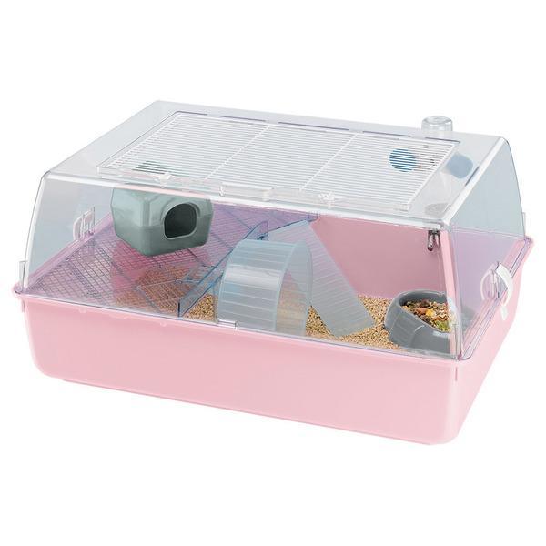 Ferplast Hamsterkooi mini duna kompleet assorti 55x39x27 cm - Nena's Pets 