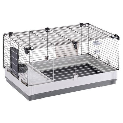 Ferplast Konijnenkooi krolik 100 Grijs 100x60x50 cm - Nena's Pets 