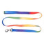 Halster en touw regenboog multi color - Nena's Pets 