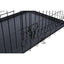 Home Kennel zwarte bench - Nena's Pets 
