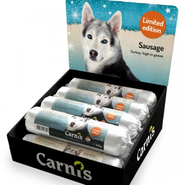 Carnis Gestoomde vleesworsten - Nena's Pets 