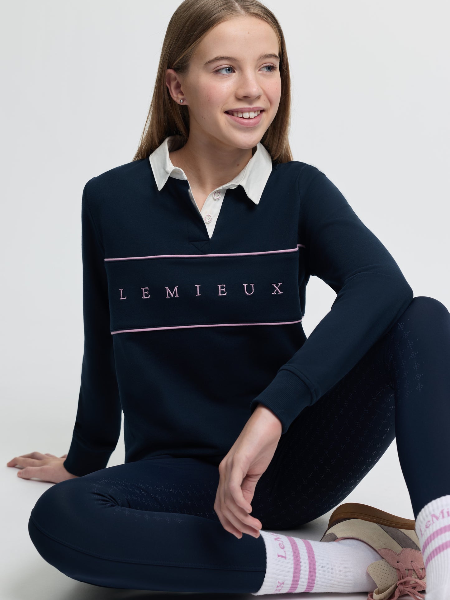 Lemieux Young Rider Rugby shirt 'SS26