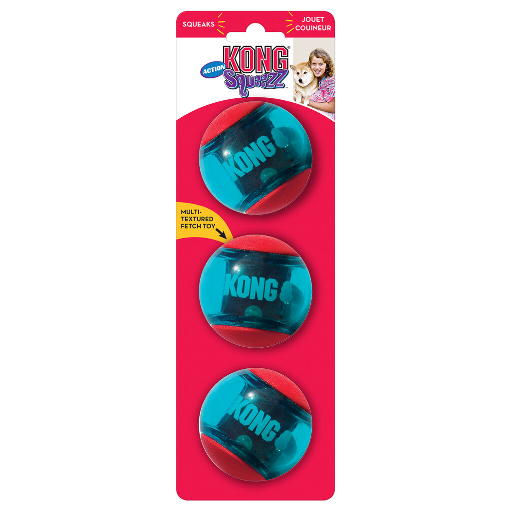 KONG Squeezz Action bal