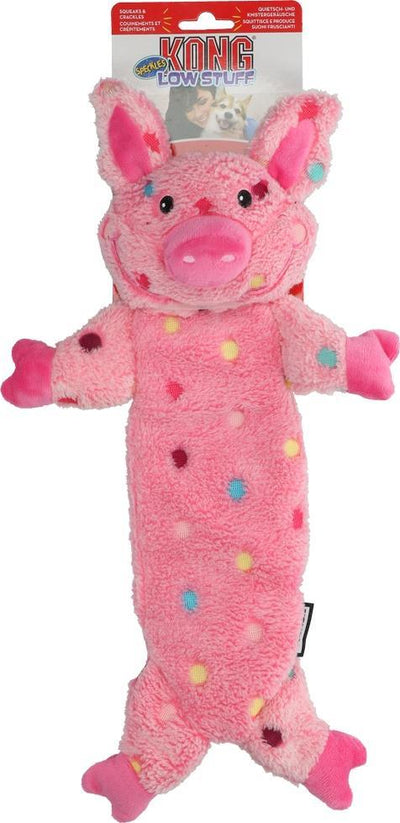 Kong Low Stuff Speckles Pig - Nena's Pets 