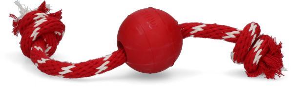 KONG bal met touw 40cm - Nena's Pets 