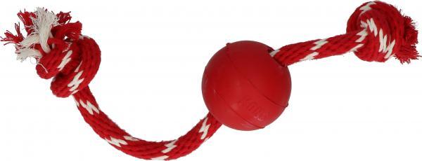 KONG bal met touw 40cm - Nena's Pets 